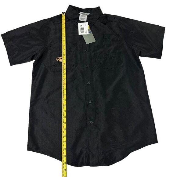NWT Knights Apparel NCAA Short-Sleeve River Shirt Missouri Tigers - Picture 4 of 7